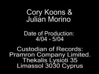 Curly hunks Cory koons and Julian morino fucking
